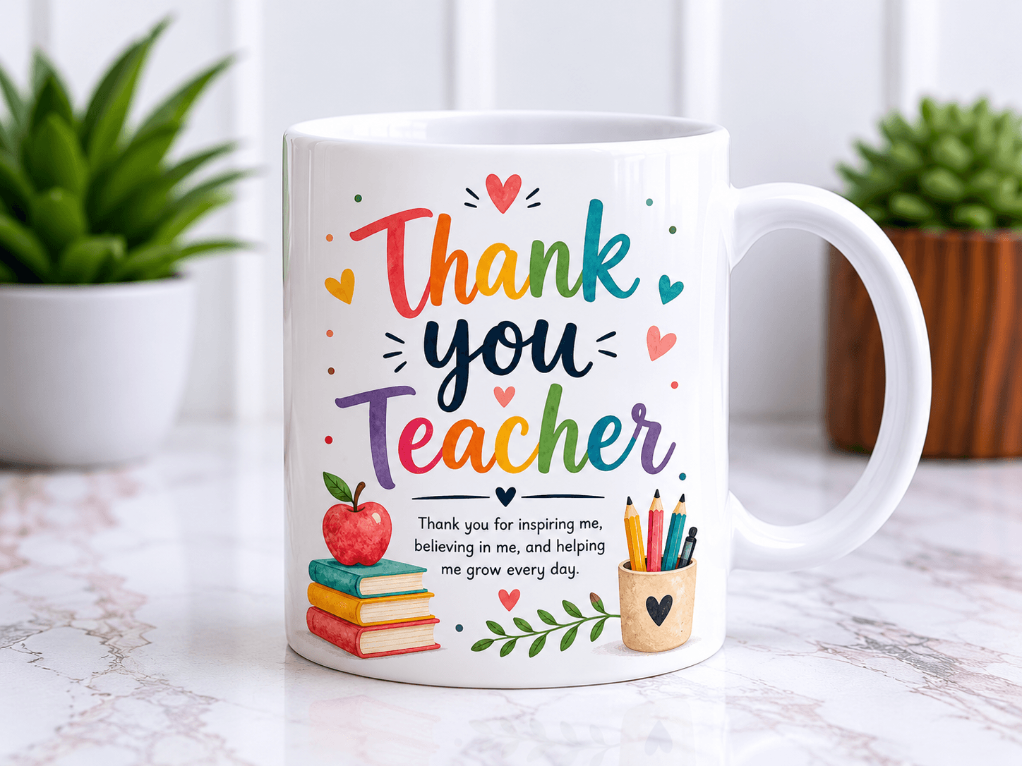 Mug remerciement professeur anglais