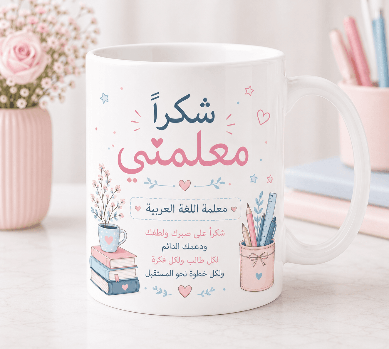 Mug remerciement maîtresse arabe