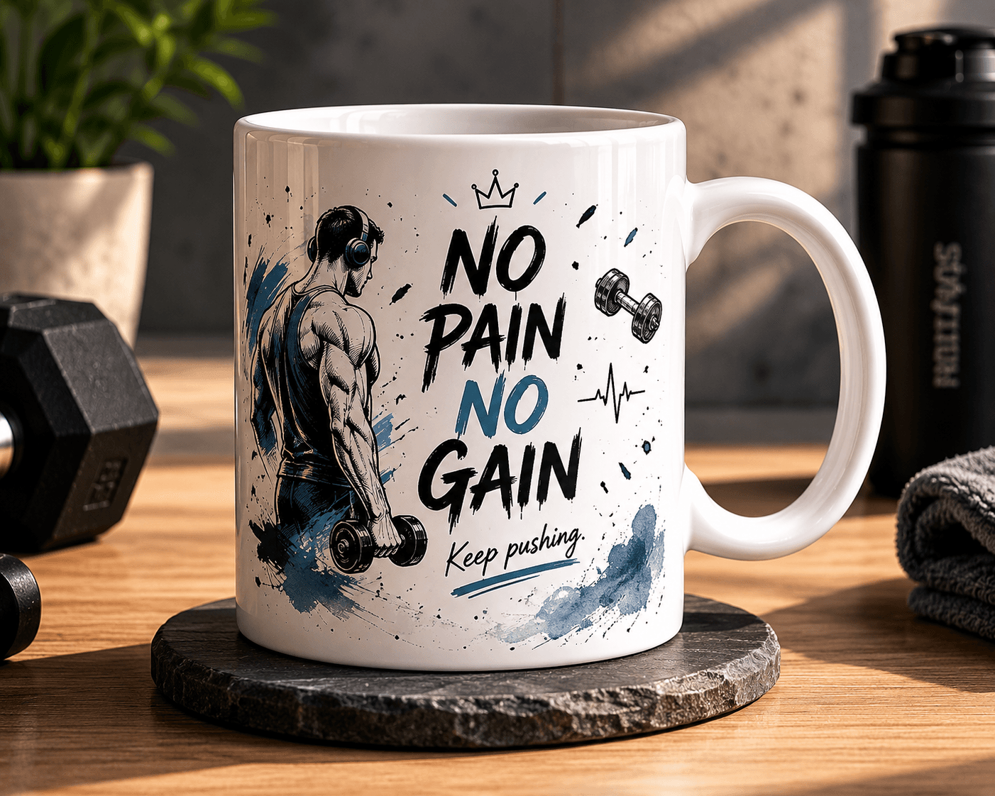 Mug gym motivation