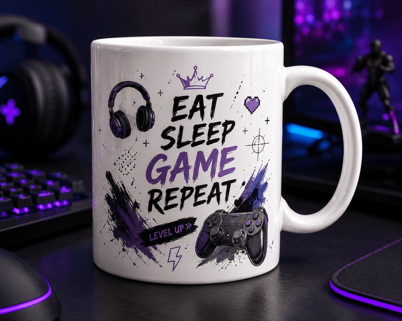 Mug gaming motivation