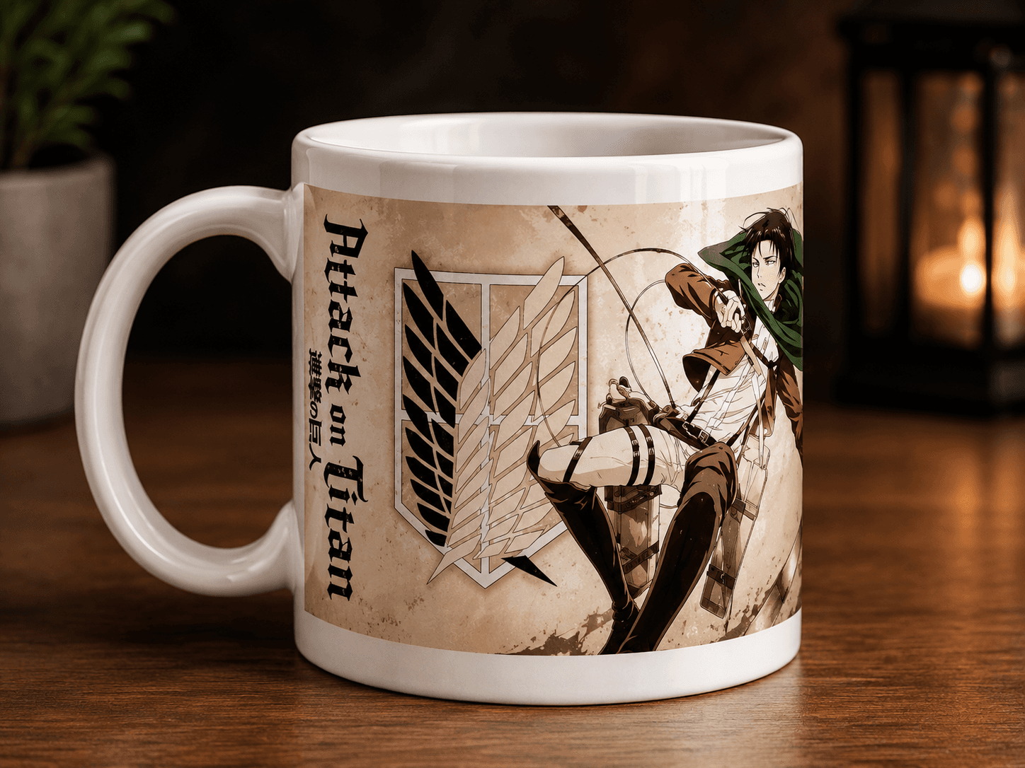Mug Levi Ackerman – Attack on Titan