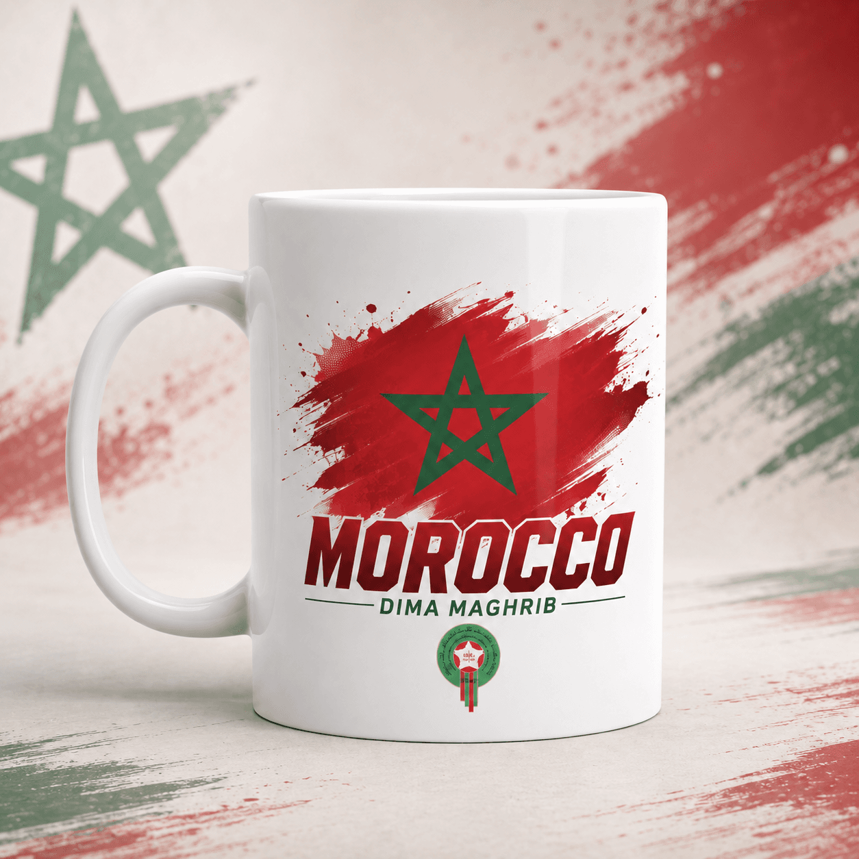 Mug Supporter du Maroc 🇲🇦