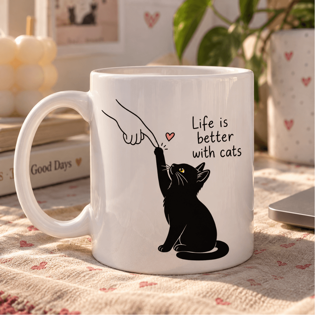Mug Life Is Better With Cats – Chat Noir